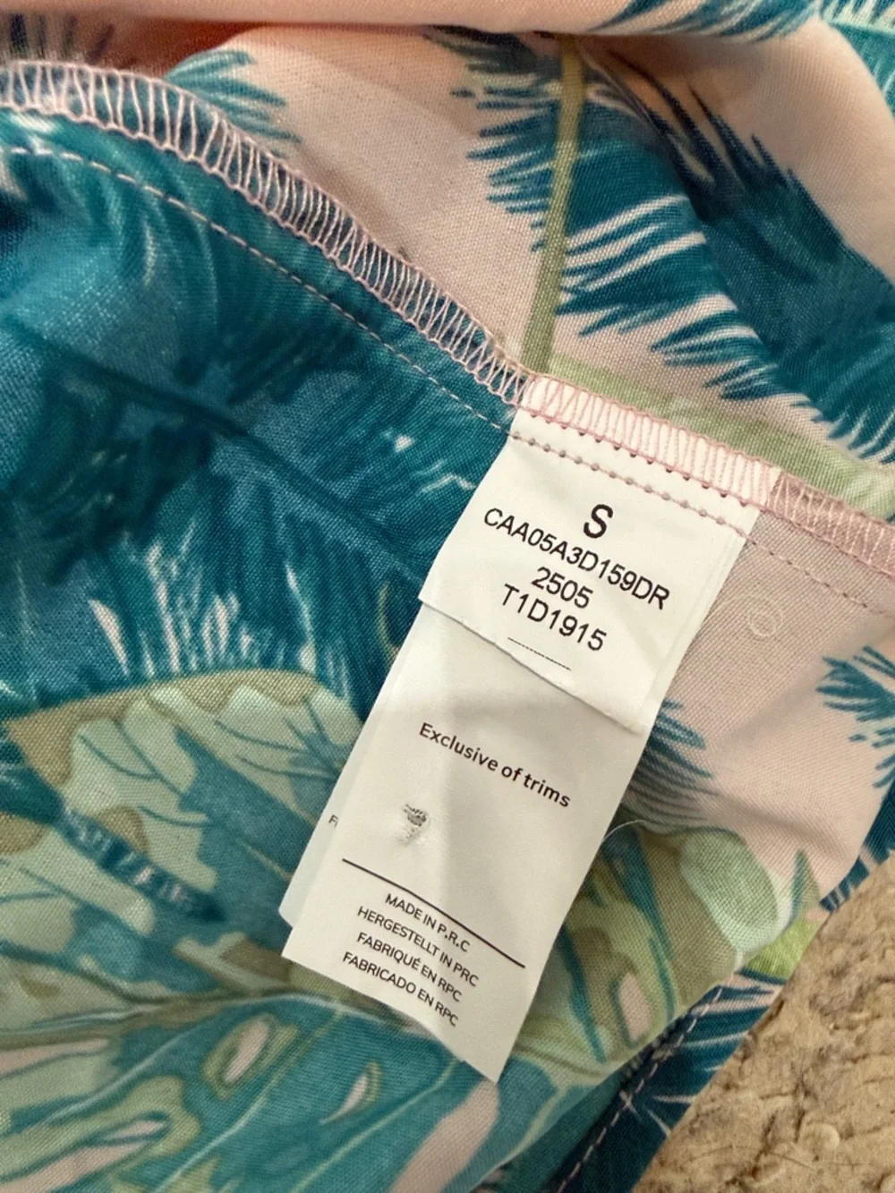 Size small wrap, one shoulder dress - Picture 2 of 3